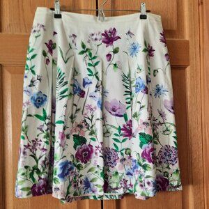 Skirt, Talbots RSVP Floral Skirt, 14P